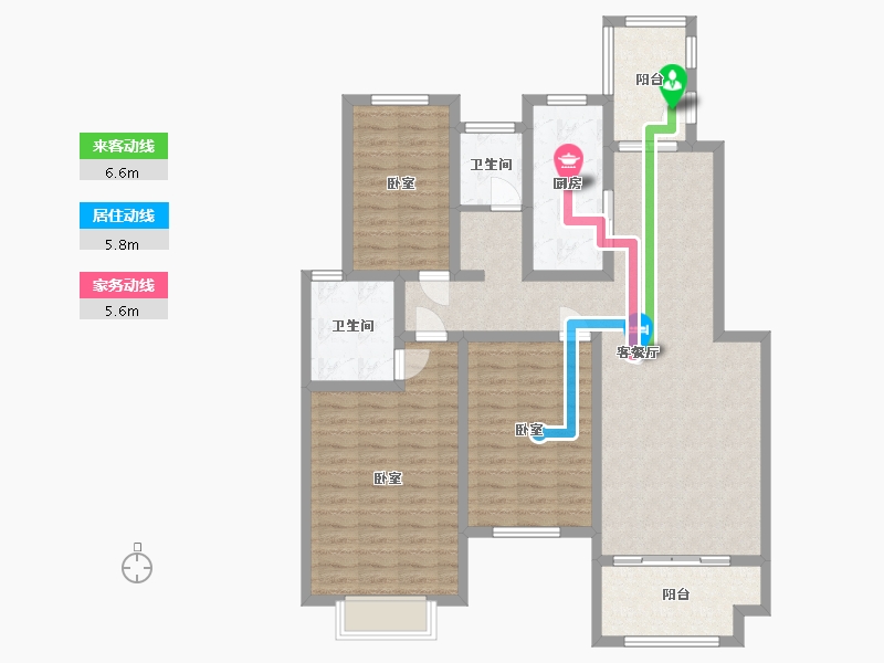 河南省-许昌市-恒达阳光城-112.63-户型库-动静线