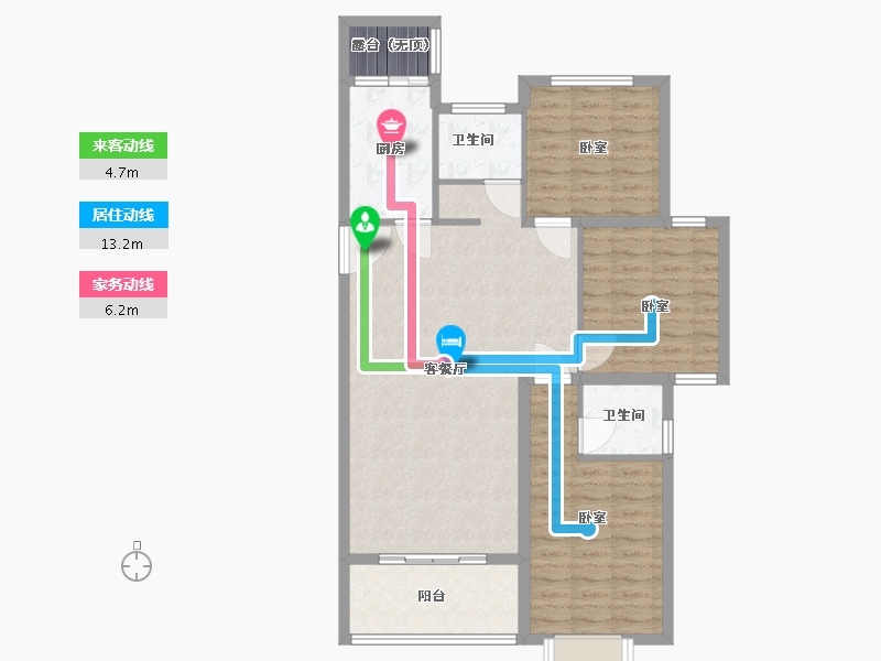 河南省-漯河市-荣昌大道东方-97.06-户型库-动静线