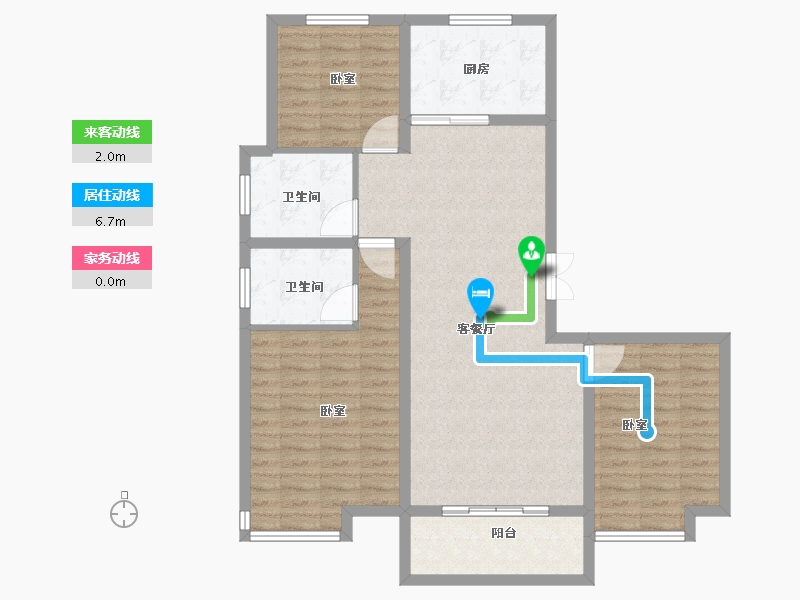 河南省-商丘市-常春藤畅馨园-101.00-户型库-动静线