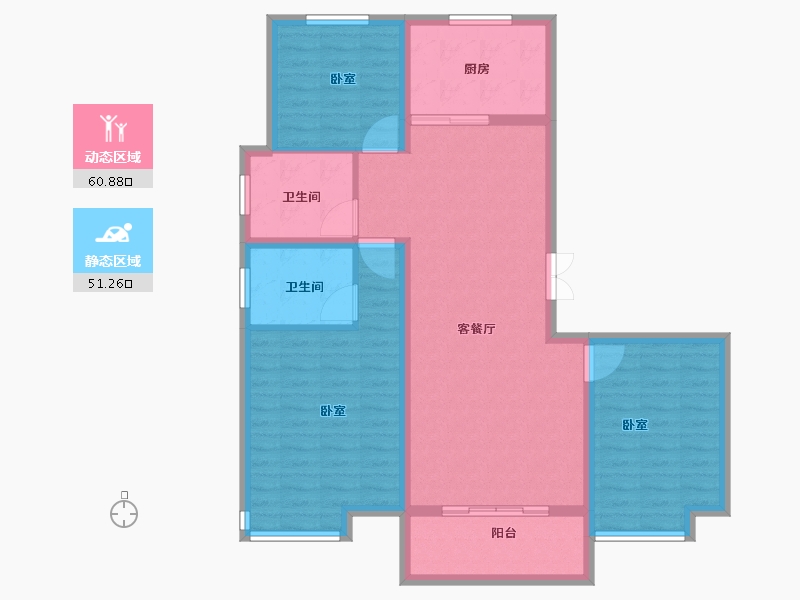 河南省-商丘市-常春藤畅馨园-101.00-户型库-动静分区