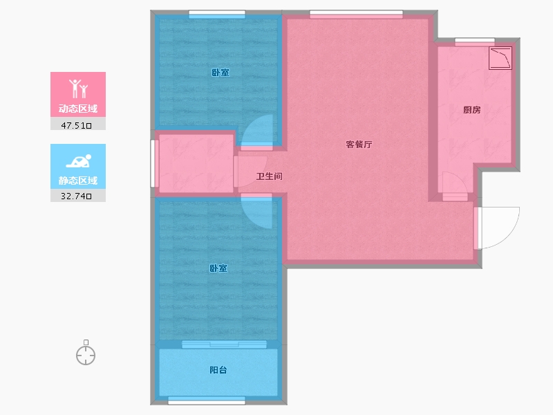 河南省-三门峡市-海洋金盾园-71.20-户型库-动静分区