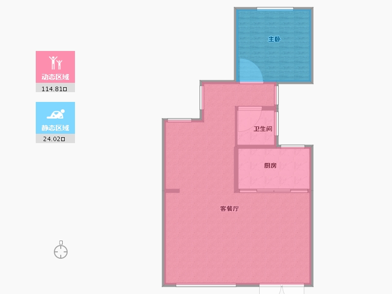 山东省-济南市-荣盛国际高尔夫温泉小镇-130.01-户型库-动静分区