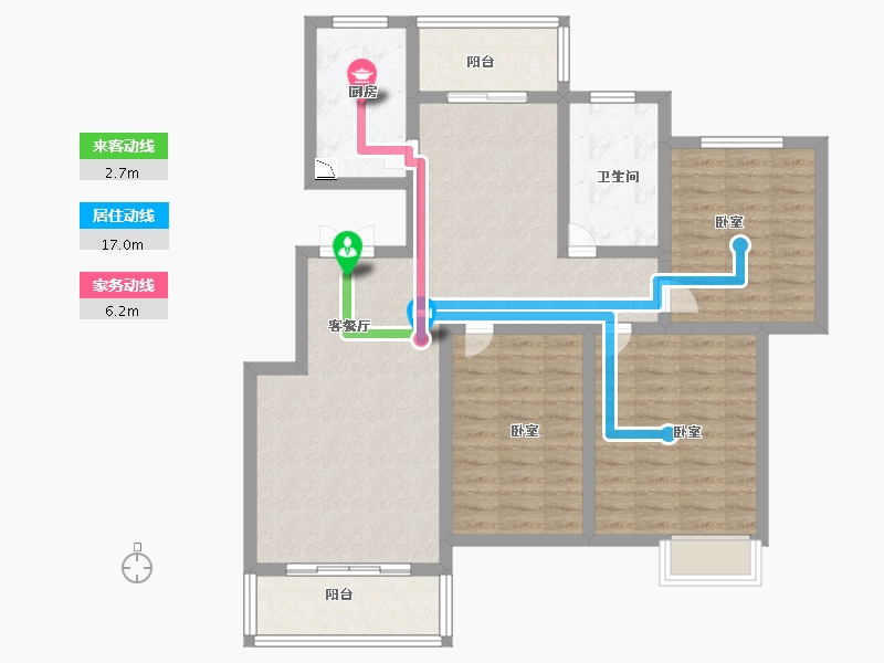 河南省-商丘市-神火城市春天-99.00-户型库-动静线