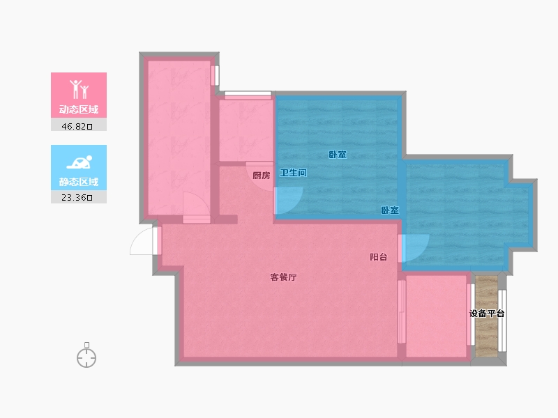 河南省-三门峡市-海洋金盾园-63.76-户型库-动静分区