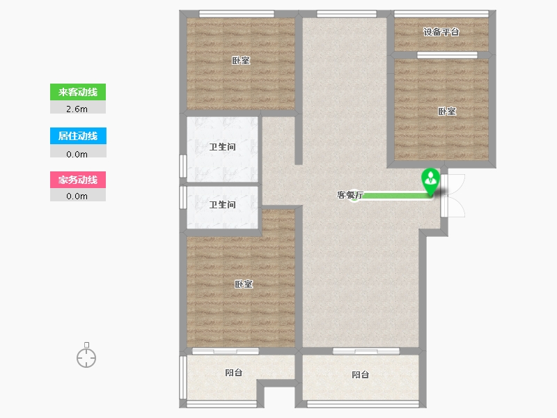 河南省-三门峡市-秀庭紫悦府-112.01-户型库-动静线