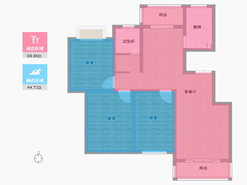 河南省-商丘市-神火城市春天-101.01-户型库-动静分区