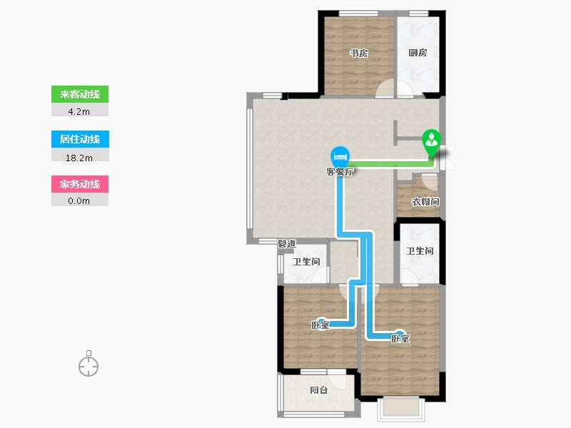 山东省-青岛市-新都朗悦-102.26-户型库-动静线