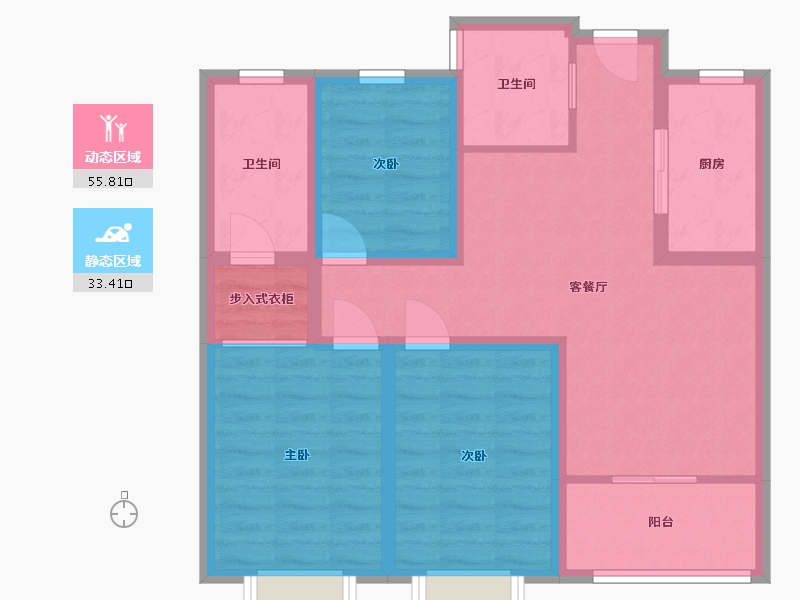 山东省-临沂市-意林·国际公园-78.48-户型库-动静分区