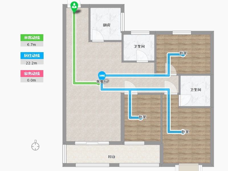 河南省-漯河市-荣昌大道东方-96.50-户型库-动静线