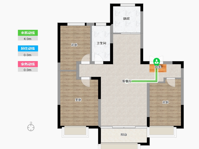 山东省-淄博市-宙合壹品-99.00-户型库-动静线