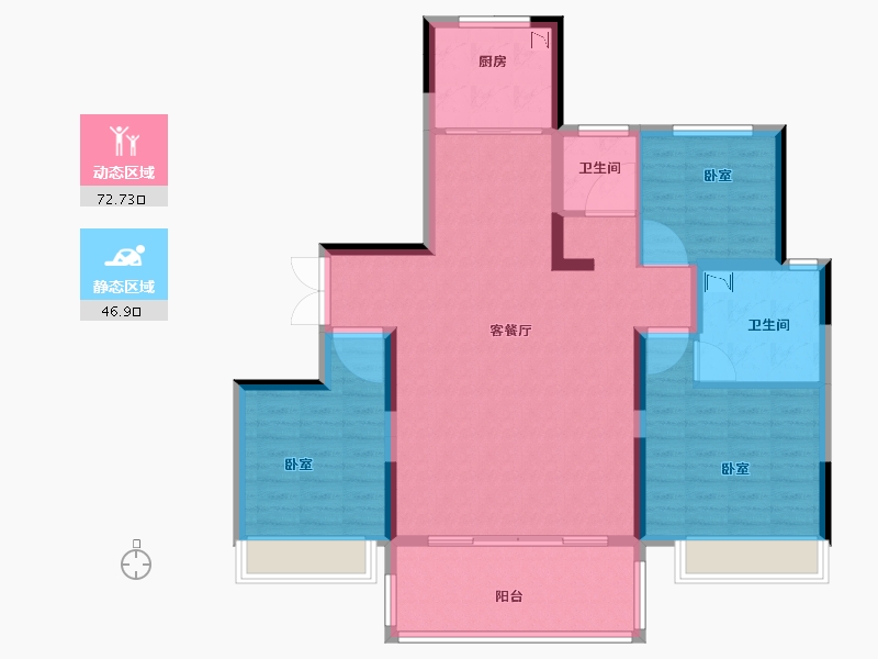 河南省-南阳市-镇平建业城-108.00-户型库-动静分区