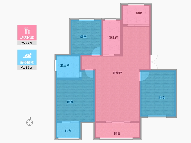 河南省-信阳市-九龙湾-118.46-户型库-动静分区