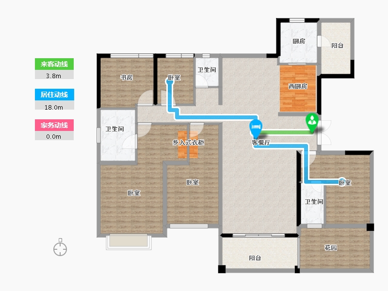 河南省-商丘市-碧桂园・天悦府-208.00-户型库-动静线