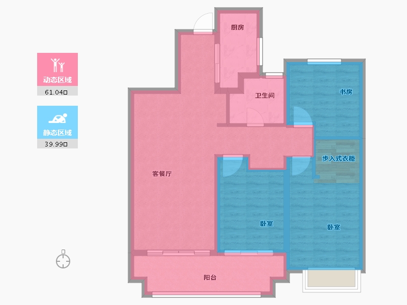 河南省-商丘市-华锦院子-90.58-户型库-动静分区