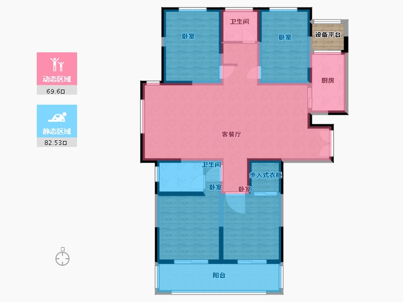 河南省-商丘市-宏盛壹号城邦-139.80-户型库-动静分区