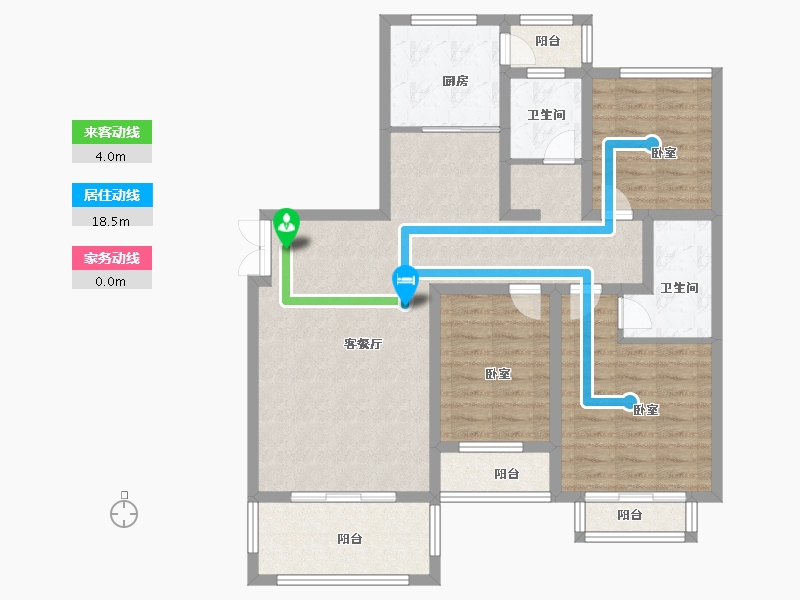 河南省-信阳市-龙江帝景-99.00-户型库-动静线