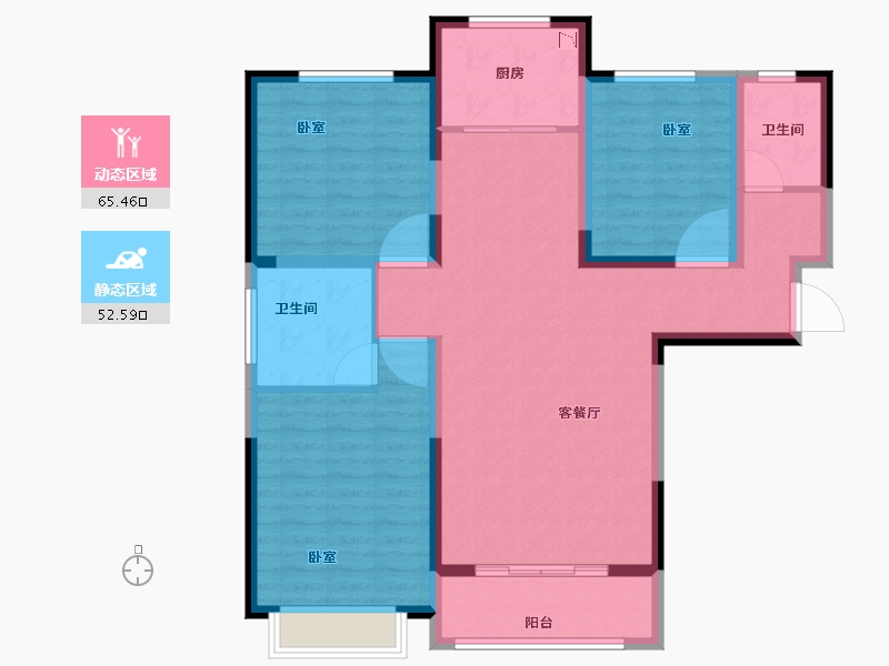 河南省-商丘市-国安城-106.00-户型库-动静分区