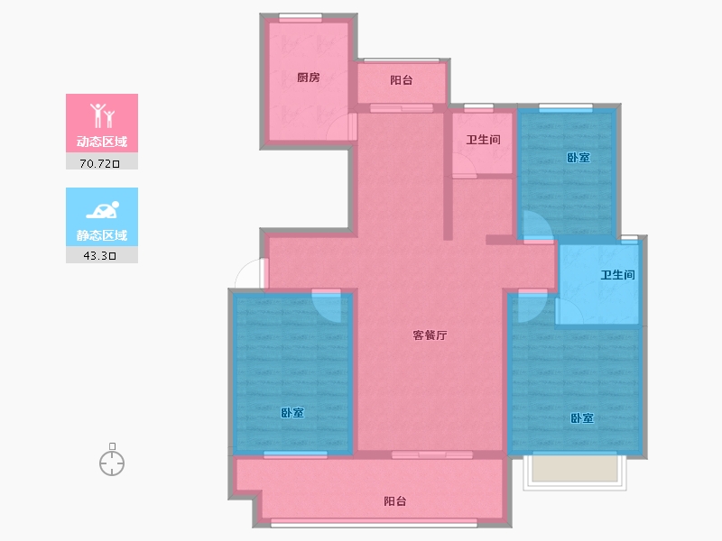 河南省-商丘市-万洋首府-101.00-户型库-动静分区