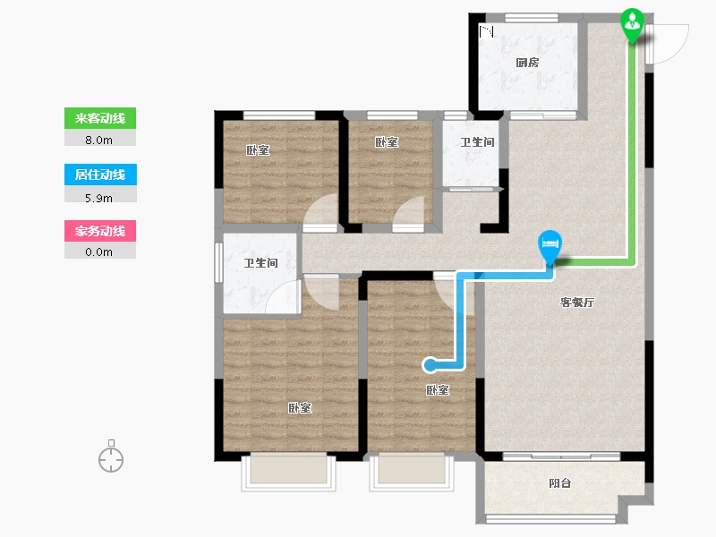 河南省-商丘市-国安城-115.00-户型库-动静线