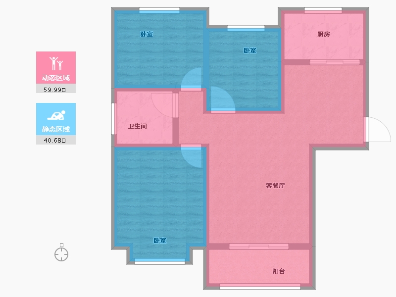 河南省-商丘市-伯爵城邦-90.00-户型库-动静分区