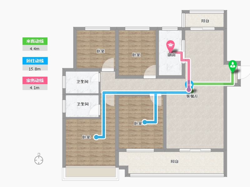 河南省-南阳市-圣瀚状元府-118.10-户型库-动静线