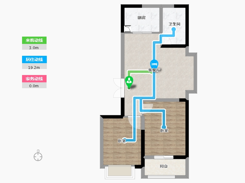 河南省-安阳市-锦瑞一品-63.01-户型库-动静线