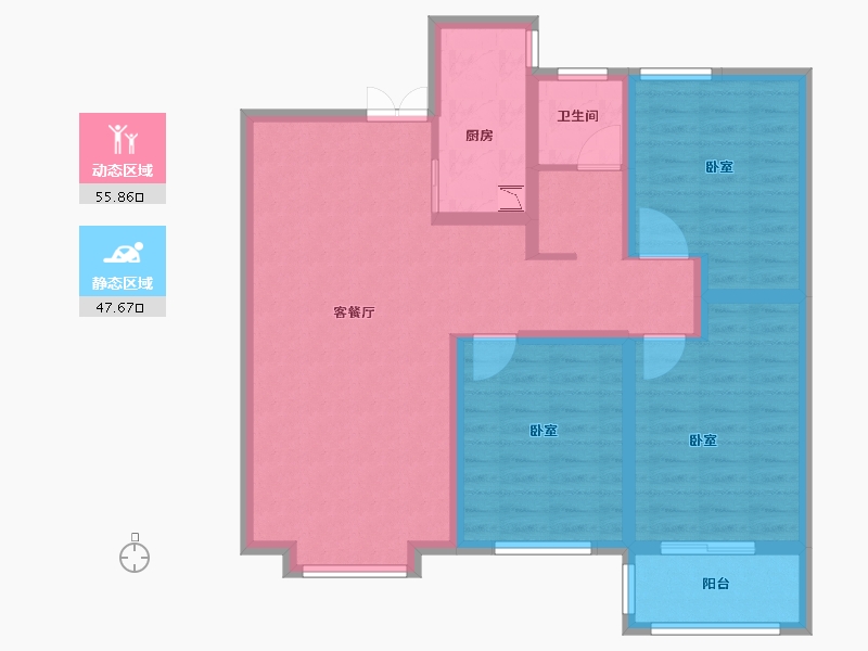 河南省-安阳市-合泰御园-92.13-户型库-动静分区