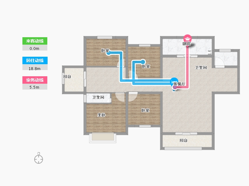 河南省-安阳市-内黄壹品明珠-139.41-户型库-动静线