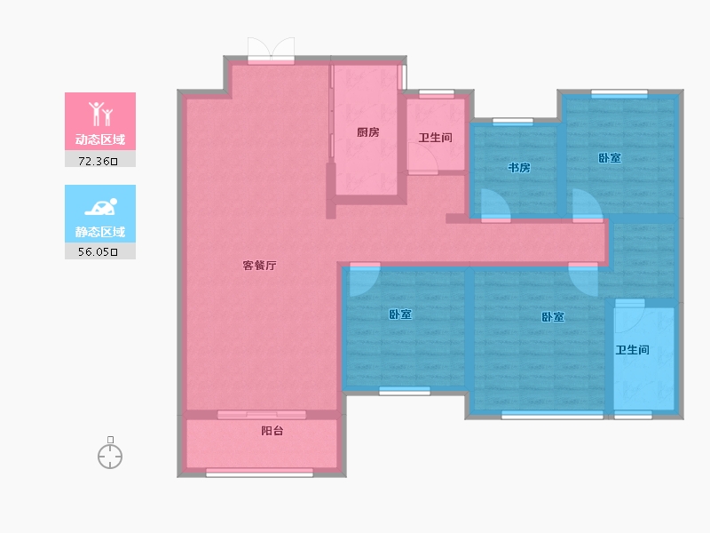 河南省-信阳市-隆盛帝景-114.00-户型库-动静分区