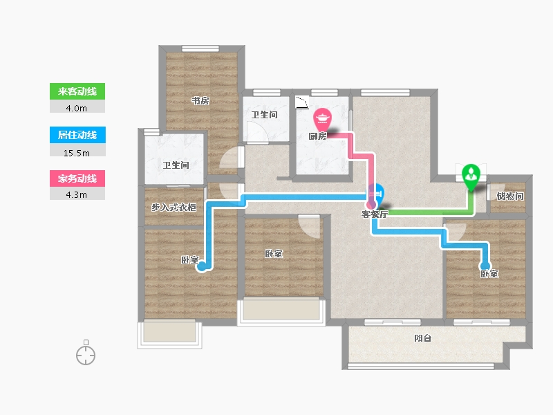 河南省-商丘市-国安·天悦城-108.00-户型库-动静线