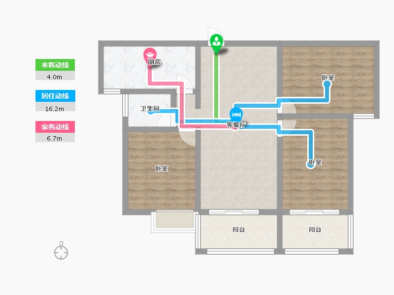 河南省-三门峡市-瑞德华府-92.01-户型库-动静线