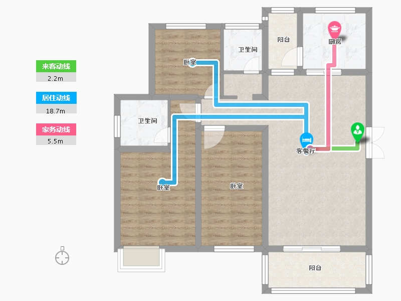 河南省-信阳市-家和美林湖-92.00-户型库-动静线