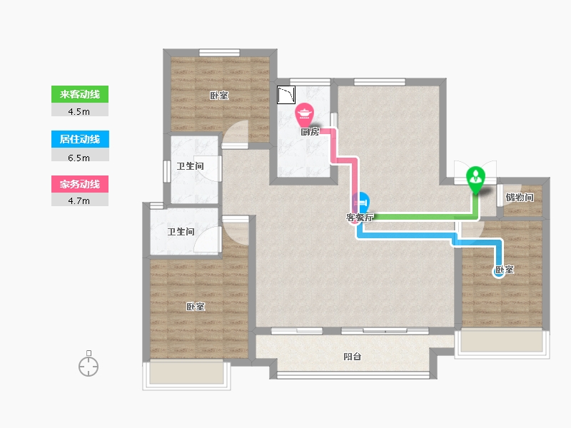 河南省-商丘市-国安·天悦城-108.00-户型库-动静线