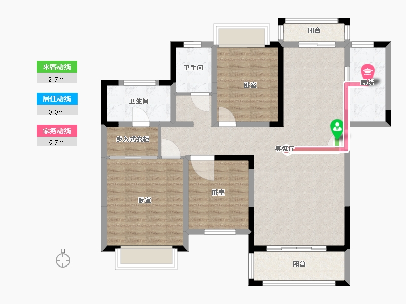 河南省-商丘市-鼎雄·新里城-102.00-户型库-动静线