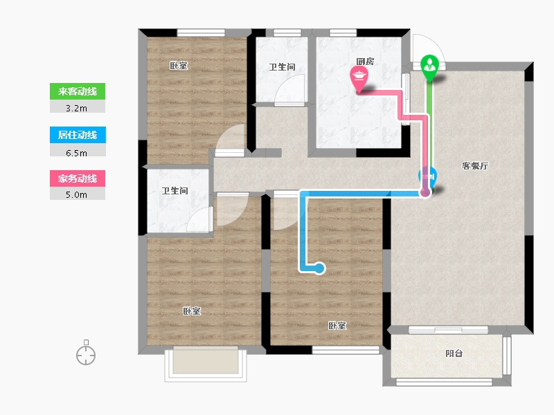 河南省-商丘市-归德华府-99.00-户型库-动静线