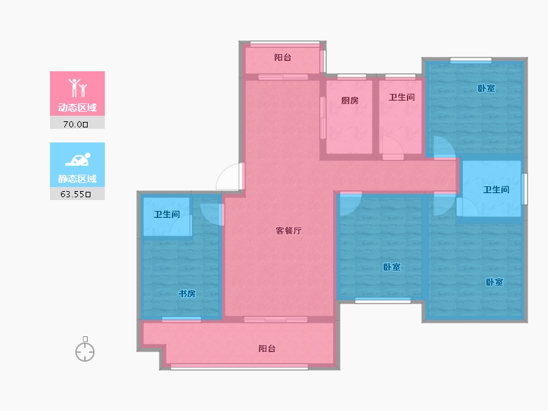 河南省-商丘市-万洋首府-118.00-户型库-动静分区