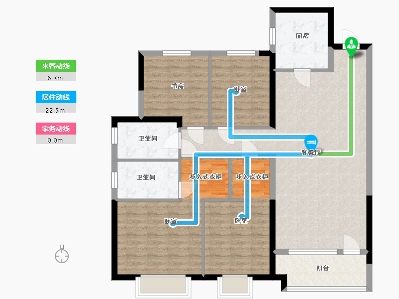 河南省-许昌市-华润紫云府-114.31-户型库-动静线