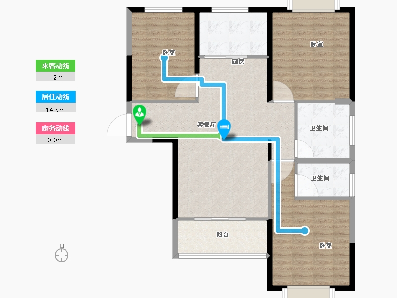 河南省-南阳市-龙都·臻品-101.15-户型库-动静线