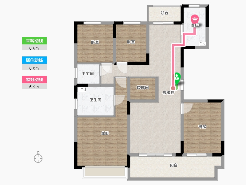 河南省-许昌市-保利堂悦-128.00-户型库-动静线