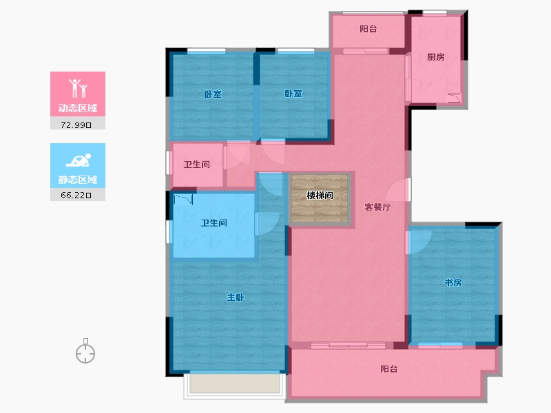 河南省-许昌市-保利堂悦-128.00-户型库-动静分区