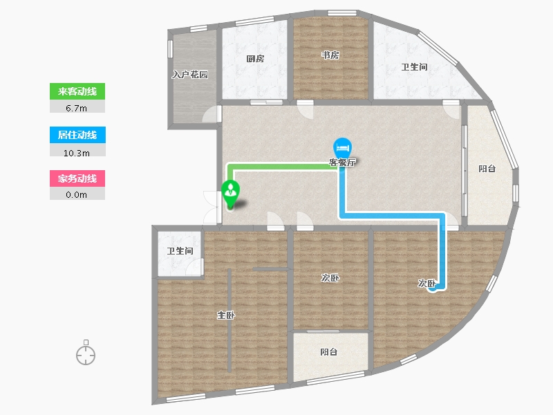 山东省-临沂市-天基黄金水岸-198.00-户型库-动静线