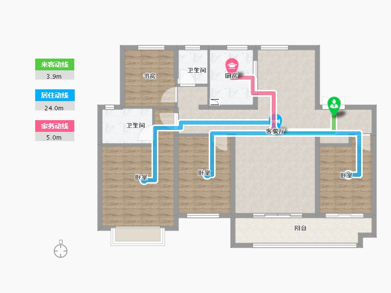 山东省-德州市-舜和慢城-122.01-户型库-动静线