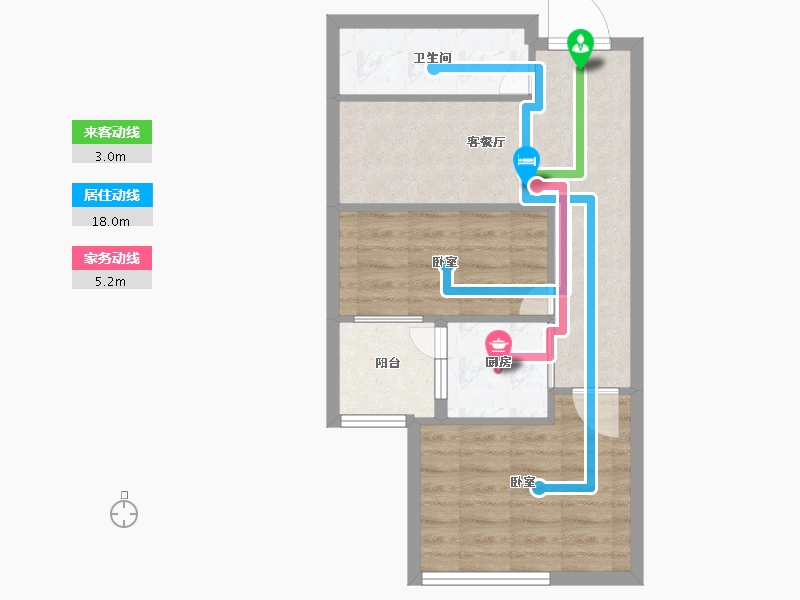 河南省-郑州市-中部两岸富海湾-50.00-户型库-动静线