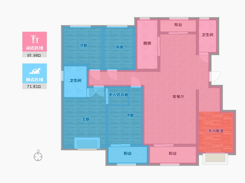 山东省-潍坊市-北斗•山河城-149.57-户型库-动静分区