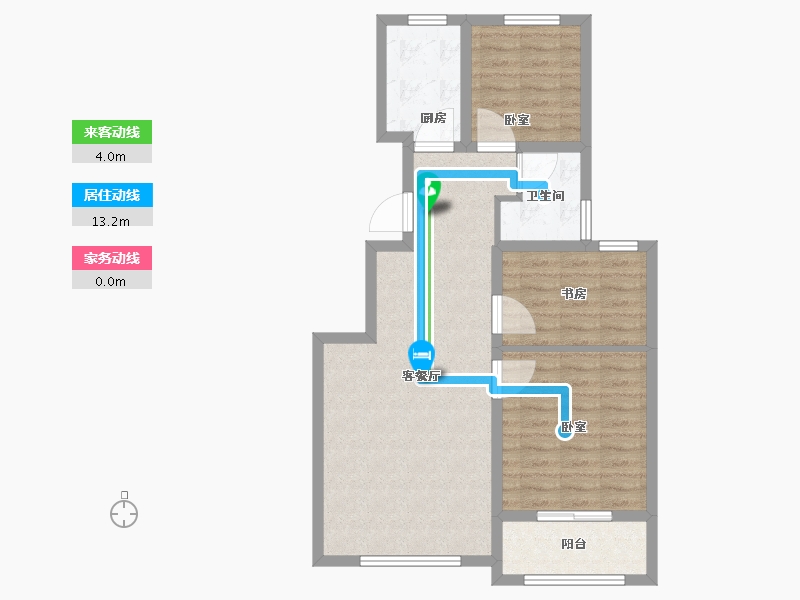 山东省-烟台市-建城西府-77.81-户型库-动静线