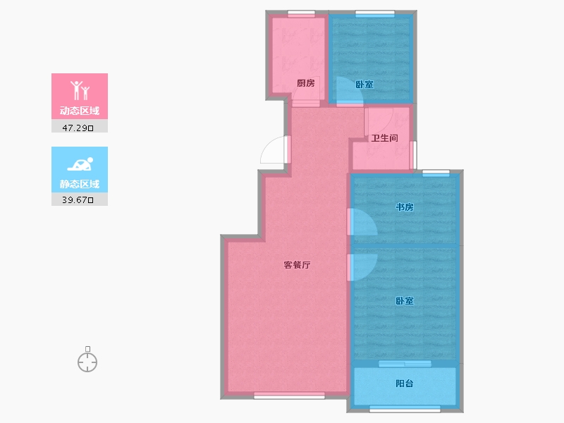 山东省-烟台市-建城西府-77.81-户型库-动静分区