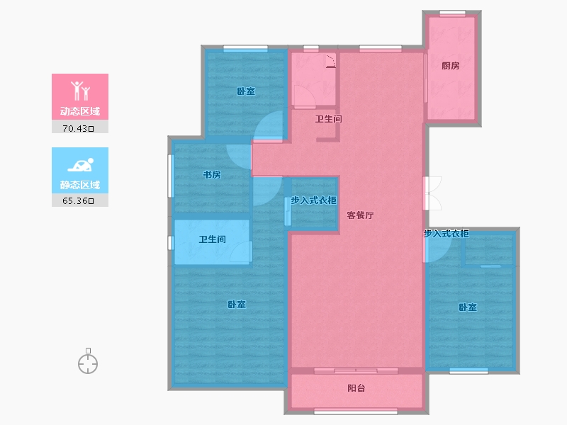 山东省-德州市-舜和慢城-122.00-户型库-动静分区