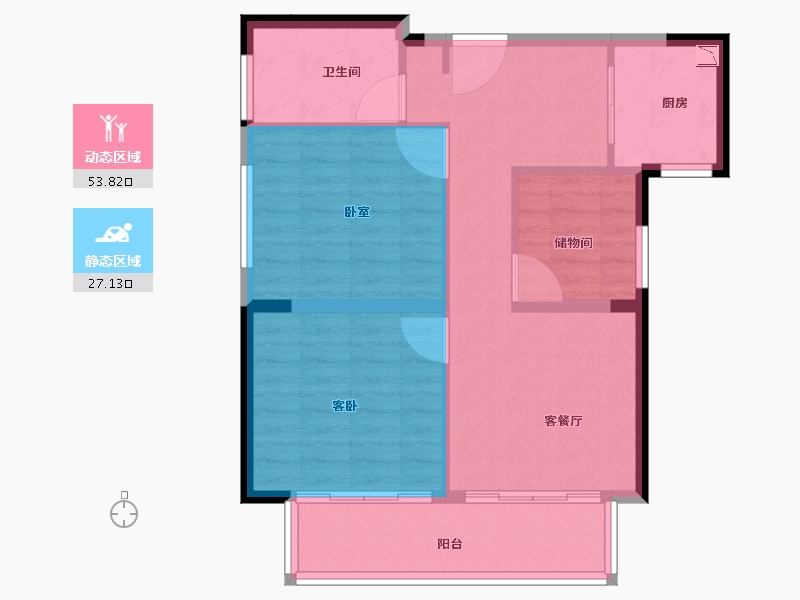 河南省-焦作市-和诚外滩II期-73.02-户型库-动静分区