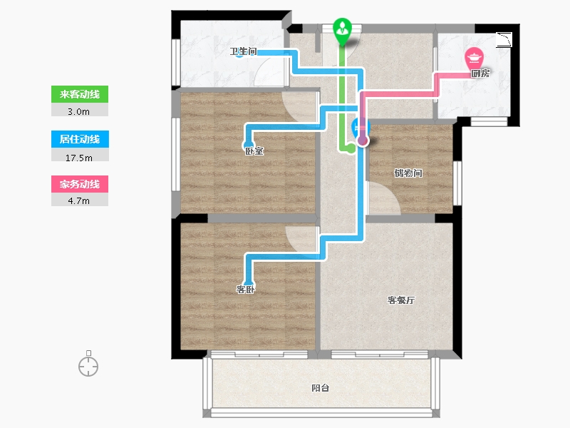 河南省-焦作市-和诚外滩II期-73.02-户型库-动静线