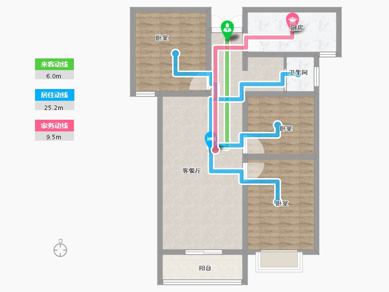 河南省-洛阳市-锦屏湖畔-92.01-户型库-动静线